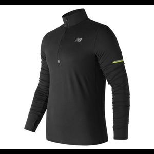 New Balance black half zip shirt/jacket sz large